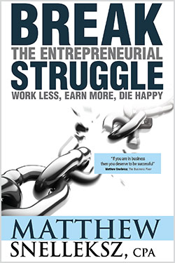 Break the Entrepreneurial Struggle by Matthew Snelleksz