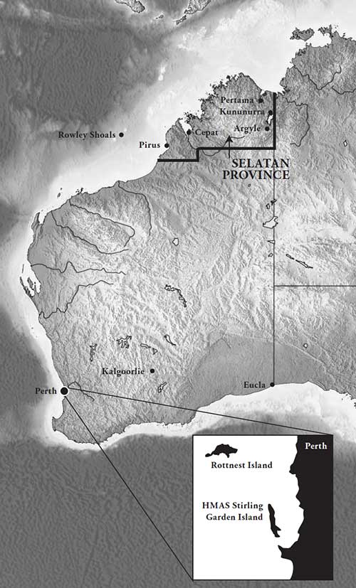 Western Australian Secession Map