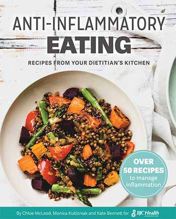 Anti-Inflammatory Eating -
Recipes from your Dietitian's Kitchen