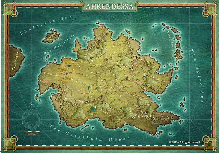 ahrendessa map