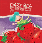 Mary Bea and Strawberries all the way home  By Tamara Hogan